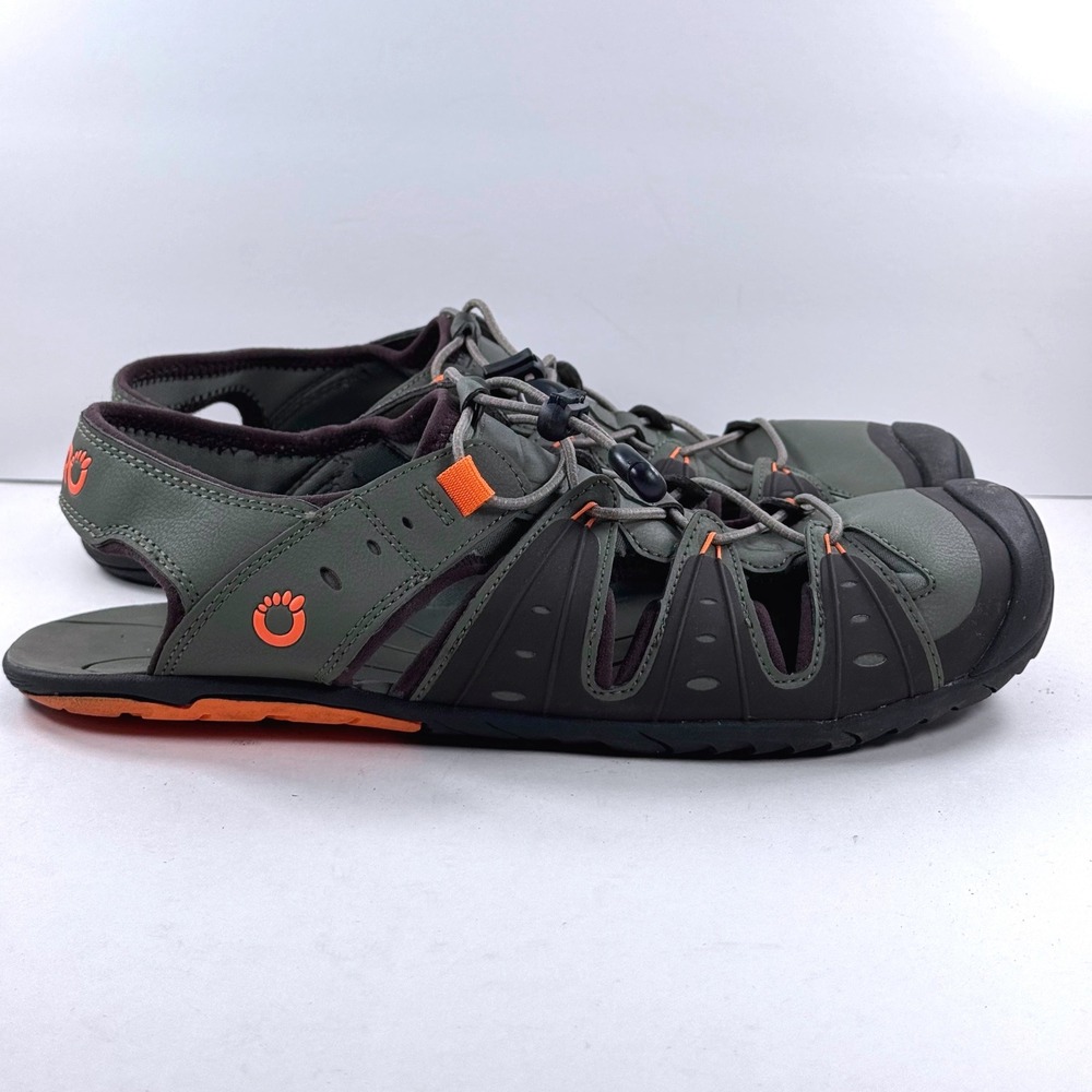 Xero Shoes Colorado Mens 11.5 Green Black Orange Sport Sandals S201215S